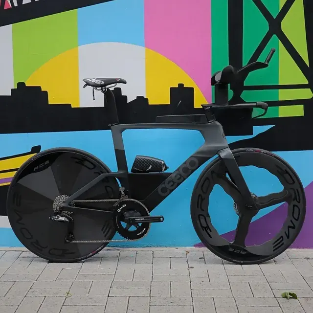Bicicleta Ceepo Katana 5.0 Triatlo Ult 12v+2inpower  - T. Xl Midnight Xl