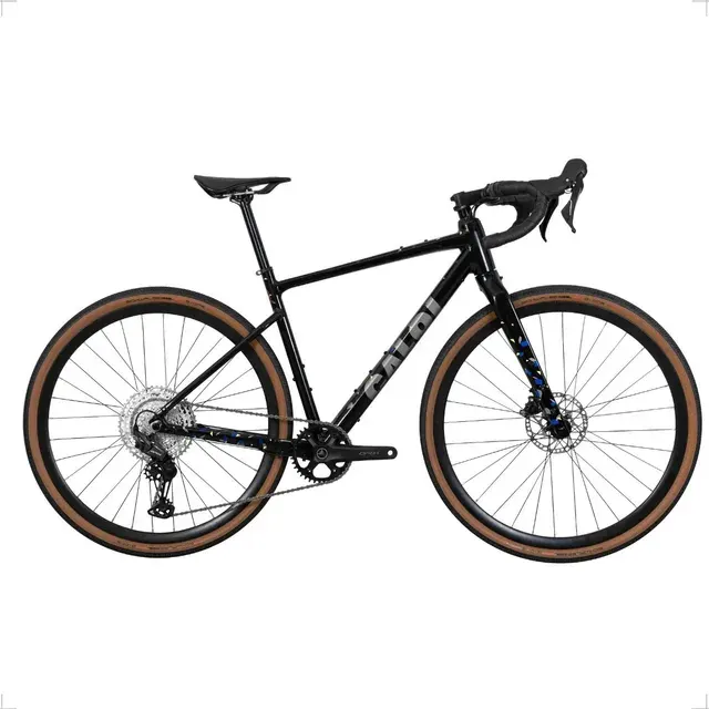 Bicicleta Gravel Aro 700 Caloi Arenita Shimano Grx 12v Preto Gg 59 [191-200cm]