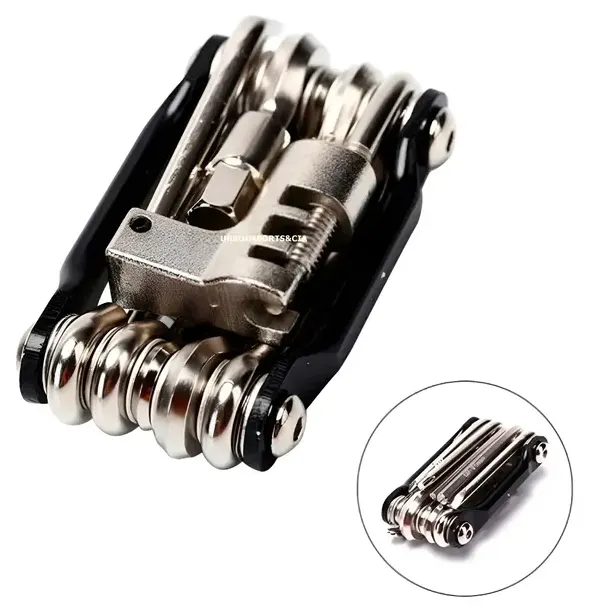 Kit Ferramentas 12 Funções Chave Corrente Bike Bicicleta 